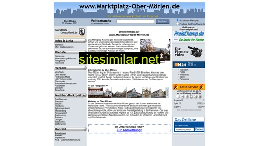 marktplatz-ober-mörlen.de alternative sites