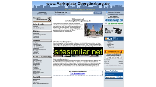 marktplatz-obergünzburg.de alternative sites