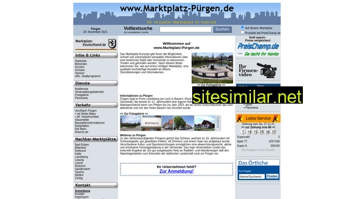Marktplatz-pürgen similar sites