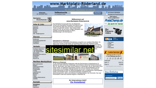 marktplatz-röderland.de alternative sites