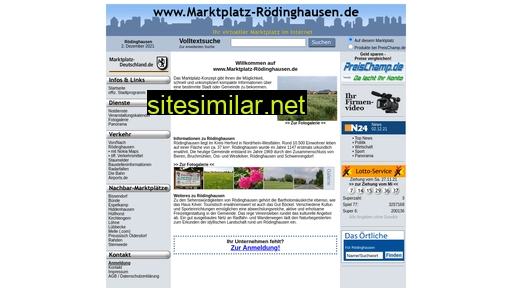 marktplatz-rödinghausen.de alternative sites