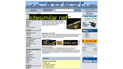 marktplatz-schönefeld.de alternative sites