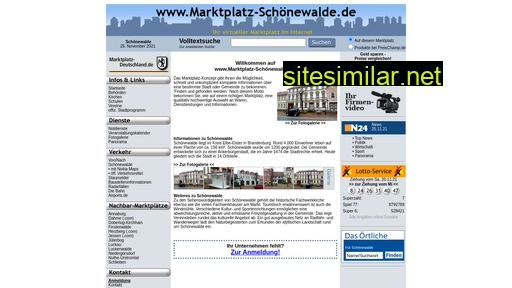 marktplatz-schönewalde.de alternative sites
