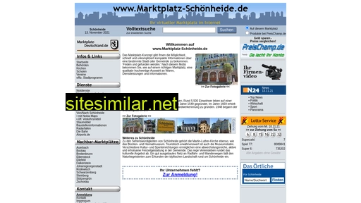 marktplatz-schönheide.de alternative sites