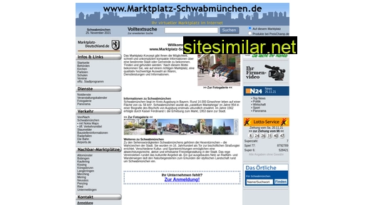 Marktplatz-schwabmünchen similar sites