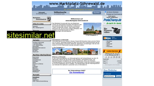 marktplatz-söhrewald.de alternative sites
