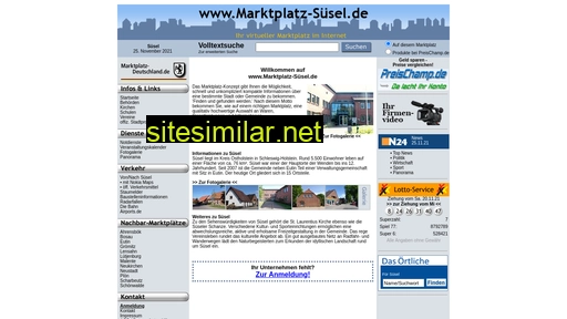 marktplatz-süsel.de alternative sites