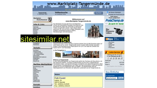 marktplatz-tangermünde.de alternative sites