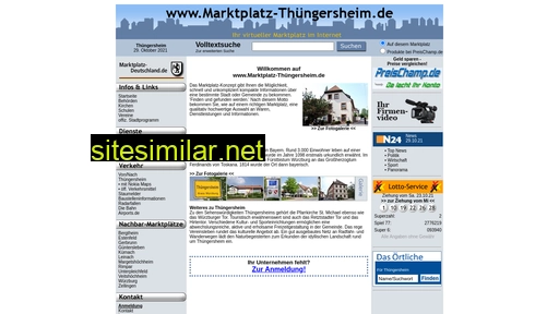 marktplatz-thüngersheim.de alternative sites