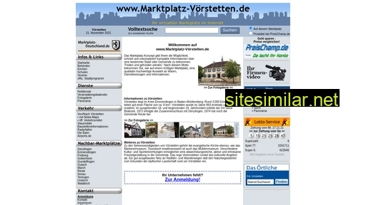marktplatz-vörstetten.de alternative sites