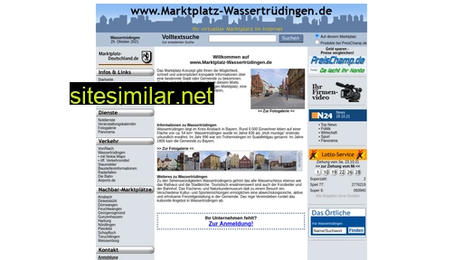 marktplatz-wassertrüdingen.de alternative sites