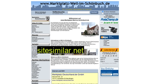 marktplatz-weil-im-schönbuch.de alternative sites