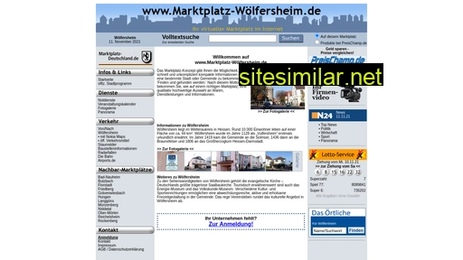 Marktplatz-wölfersheim similar sites
