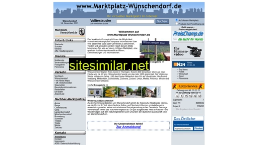 marktplatz-wünschendorf.de alternative sites