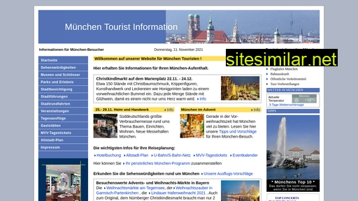 münchen-touristinfo.de alternative sites