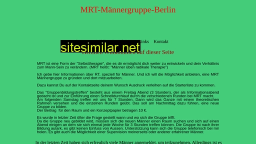 mrt-männergruppe-berlin.de alternative sites