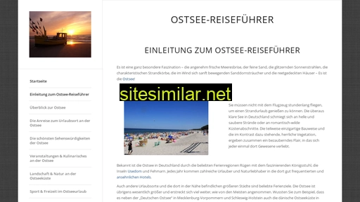 ostsee-reiseführer.de alternative sites