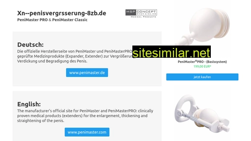 penisvergrösserung.de alternative sites