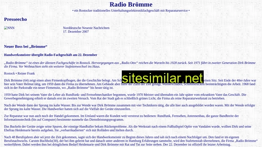 radio-brömme.de alternative sites