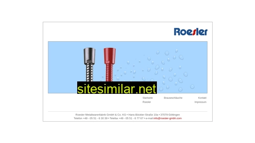 rösler-gmbh.de alternative sites