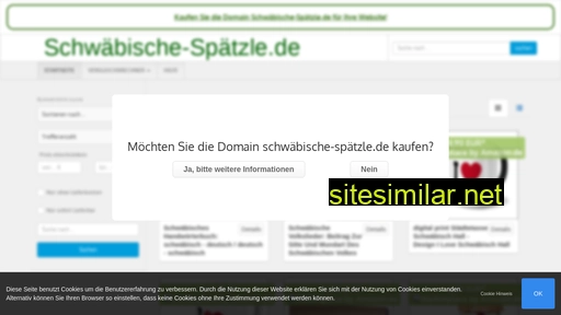 schwäbische-spätzle.de alternative sites