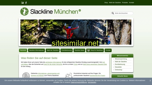 slackline-münchen.de alternative sites