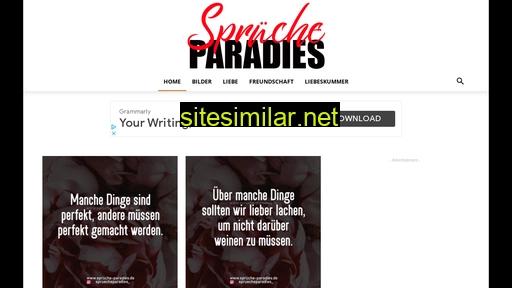 sprüche-paradies.de alternative sites