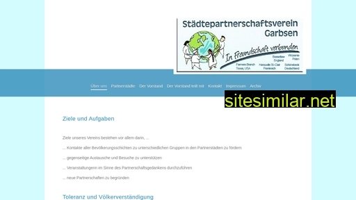 städtepartnerschaftsverein-garbsen.de alternative sites