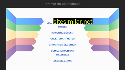 strompreis-übersicht.de alternative sites