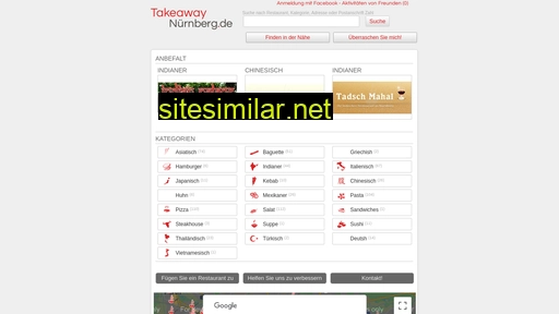 takeawaynürnberg.de alternative sites