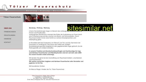 tölzer-feuerschutz.de alternative sites