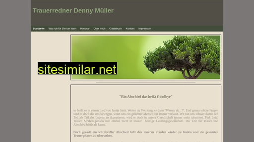 Trauerredner-müller-chemnitz similar sites