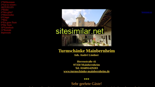 turmschänke-mainbernheim.de alternative sites