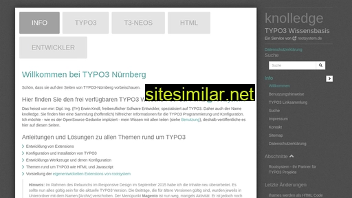 typo3-nürnberg.de alternative sites