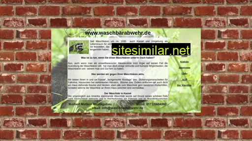 waschbärabwehr.de alternative sites
