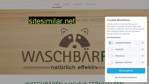 waschbärfrei.de alternative sites