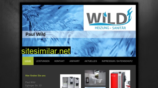 Wild-heizung-sanitär similar sites