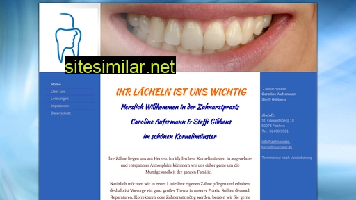 Zahnärzte-kornelimünster similar sites