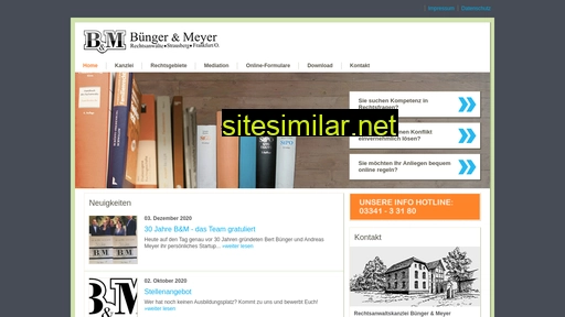 bünger-meyer.de alternative sites