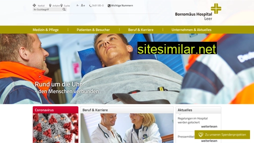borromäus-hospital-leer.de alternative sites