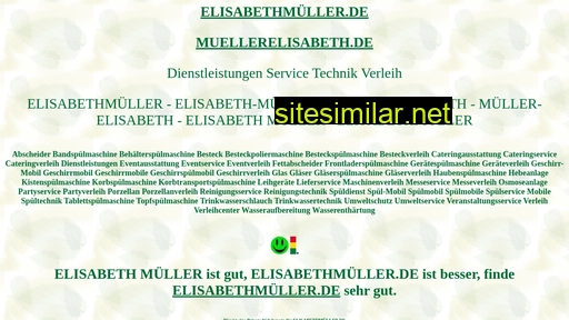 elisabethmüller.de alternative sites