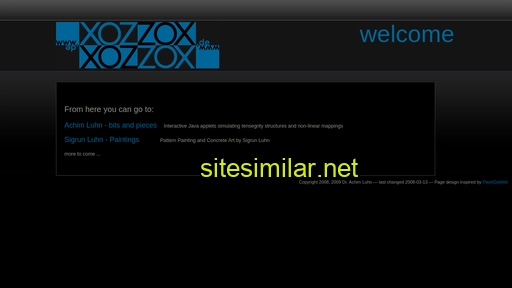 Xozzox similar sites