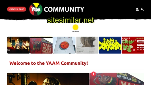 Yaam-community similar sites