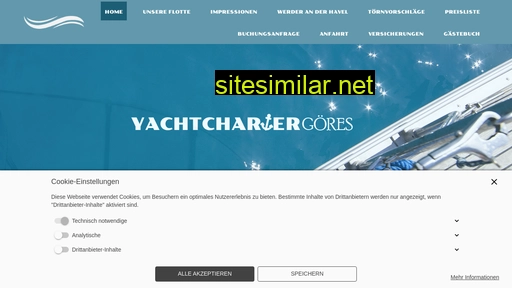 yachtcharter-goeres.de alternative sites