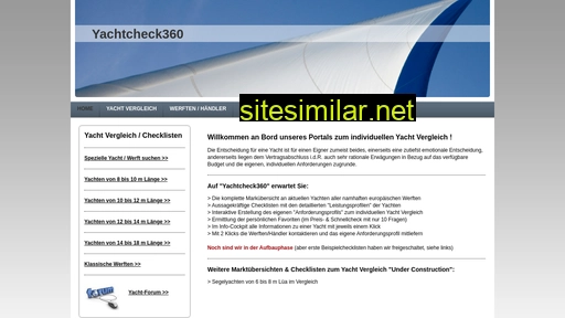 yachtcheck360.de alternative sites