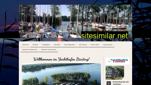 yachthafen-buenting.de alternative sites