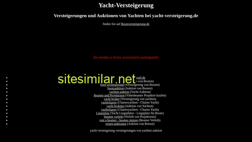 yacht-versteigerung.de alternative sites
