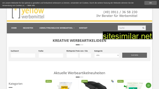 yellow-werbemittel.de alternative sites
