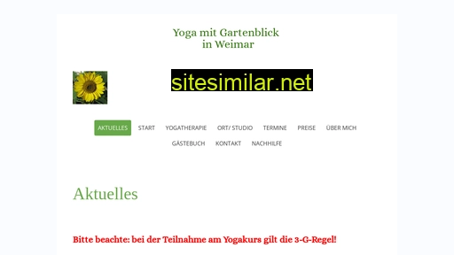 Yogamitgartenblick-weimar similar sites