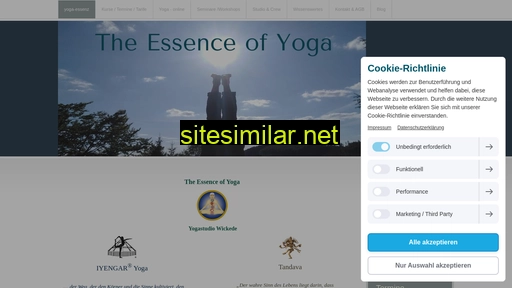 yoga-essenz.de alternative sites